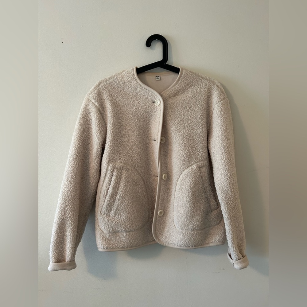 Uniqlo Teddy Jacket/Cardigan